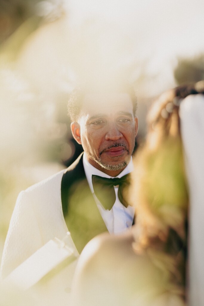 Featured in Issue 32, Tricia and Siwatu's wedding was an ethereal and luxurious celebration of love and family at the Nobu Hotel in Cabo San Lucas, Mexico.