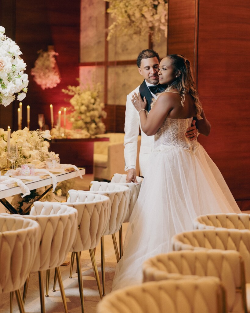 Featured in Issue 32, Tricia and Siwatu's wedding was an ethereal and luxurious celebration of love and family at the Nobu Hotel in Cabo San Lucas, Mexico.