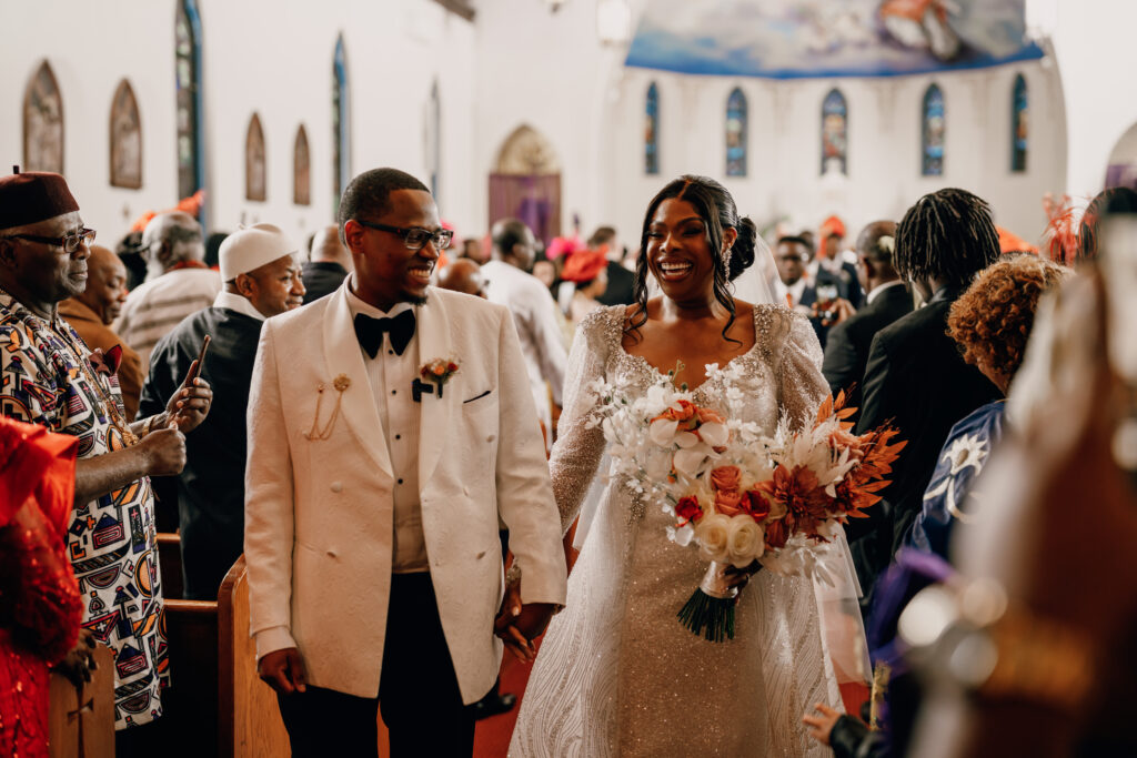 This Nigerian wedding in New Jersey was a colorful heartfelt celebration where the couple honored their heritage and went the extra mile for their guests.