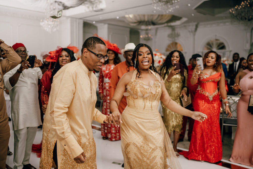 This Nigerian wedding in New Jersey was a colorful heartfelt celebration where the couple honored their heritage and went the extra mile for their guests.