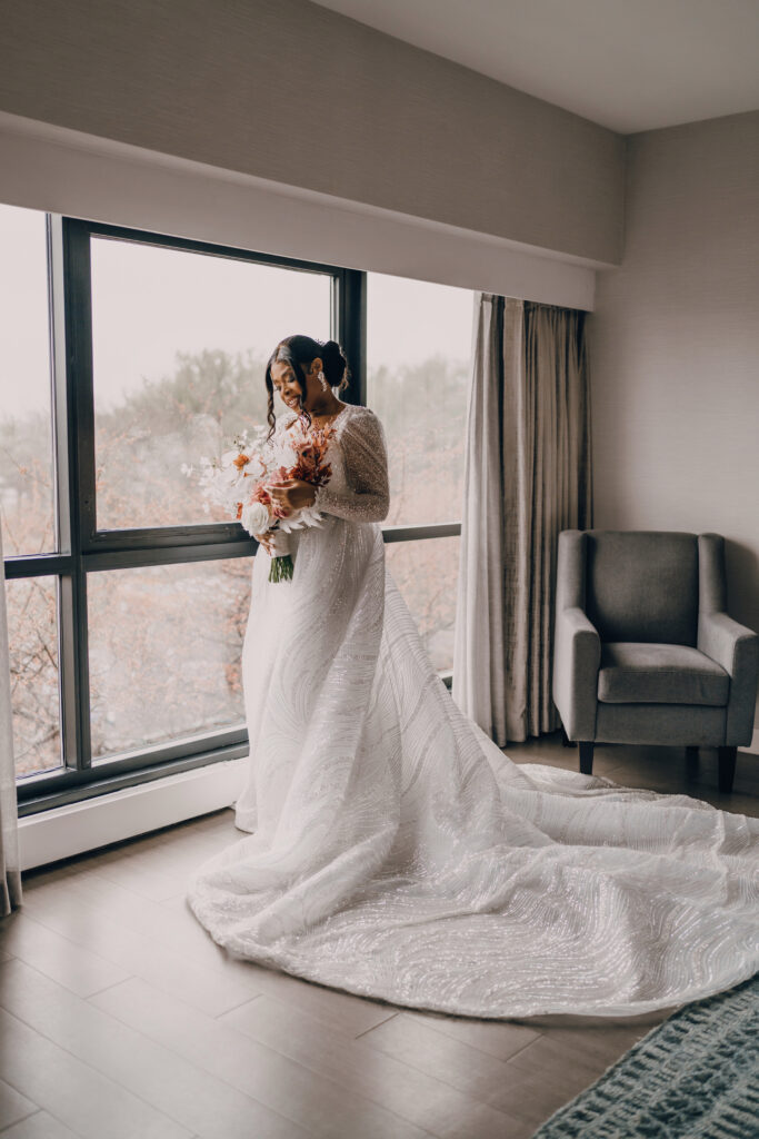 This Nigerian wedding in New Jersey was a colorful heartfelt celebration where the couple honored their heritage and went the extra mile for their guests.