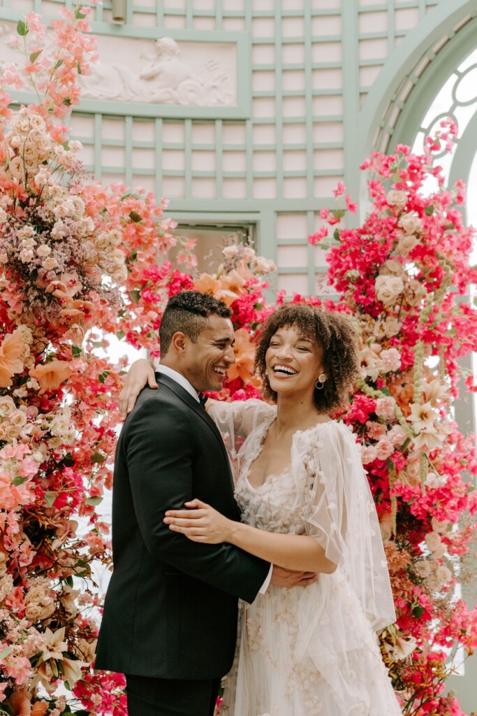 This whimsical wedding-styled shoot at the Tea House and Vizcaya Museum and Gardens in Miami, Florida was featured in Issue 32!