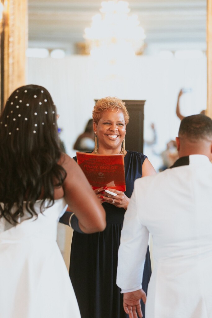 Khalida and Rah'mad's journey down the aisle began through their shared Buddhist organization, the Soka Gakkai International, back in 2017. 