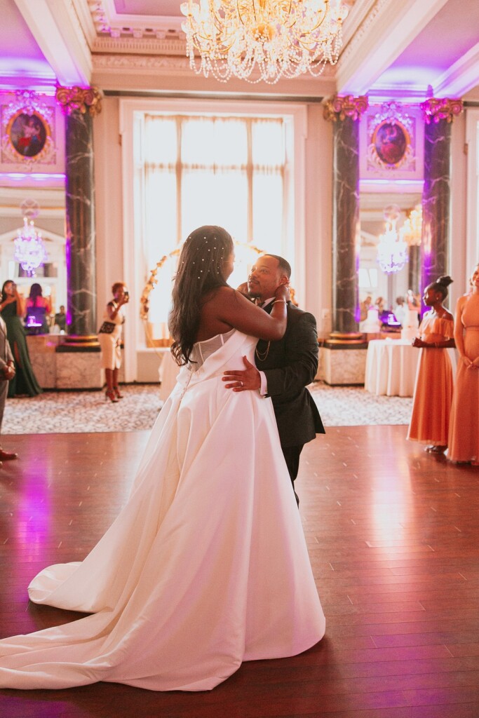 Khalida and Rah'mad's journey down the aisle began through their shared Buddhist organization, the Soka Gakkai International, back in 2017. 