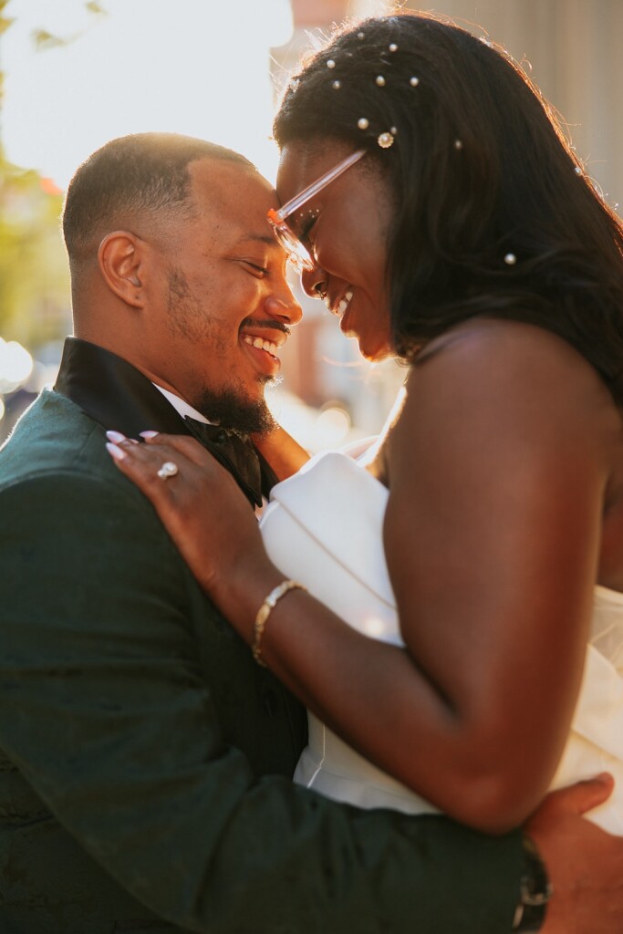 Khalida and Rah'mad's journey down the aisle began through their shared Buddhist organization, the Soka Gakkai International, back in 2017. 