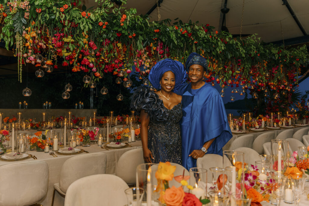 Opulent tropical florals mixed with a beautiful ocean-side estate made this destination wedding in Costa Rica a dream come true!