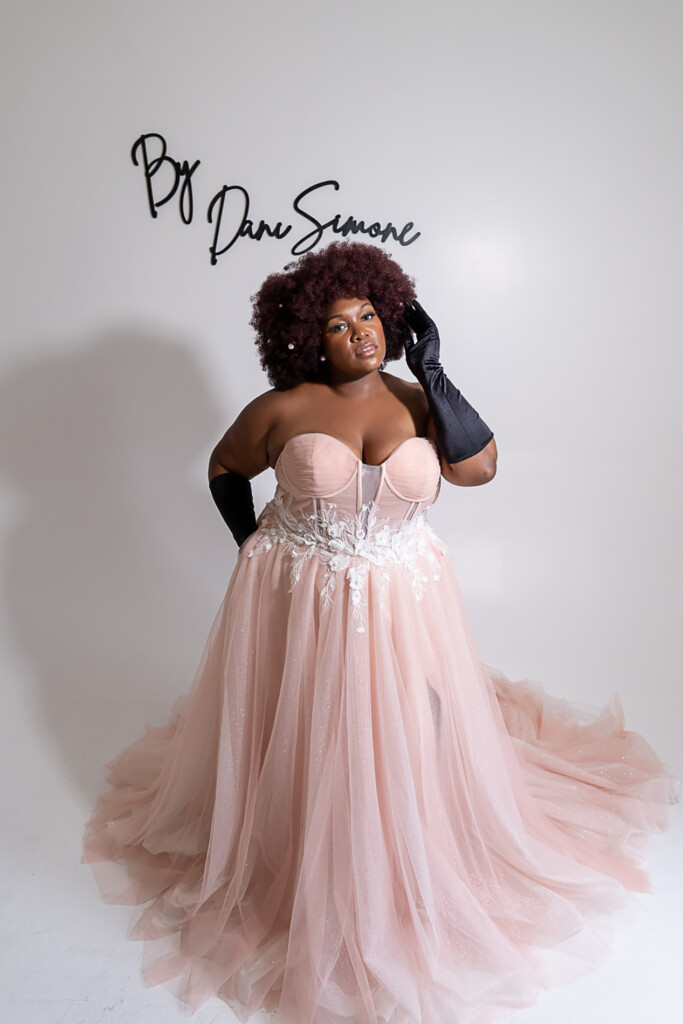 On September 7th, 2024, Muna Coterie designer Dani Simone Couture showcased her latest gown designs in "Love Story" at New York Fashion Week.