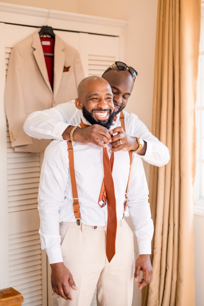 Kerron Duncan and Dr. Malika Grayson tied the knot in a beautiful destination wedding at Pigeon Point Heritage Park, Tobago.