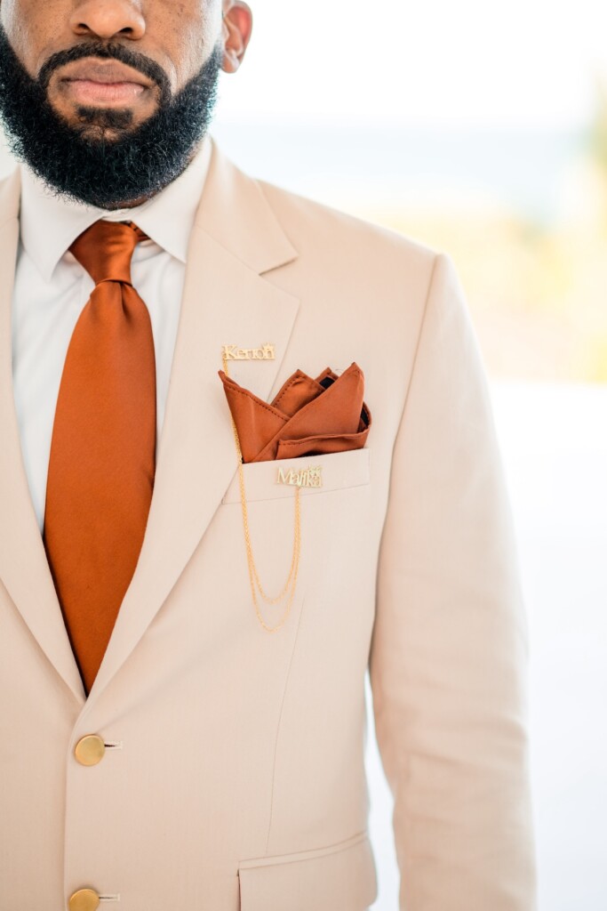 Kerron Duncan and Dr. Malika Grayson tied the knot in a beautiful destination wedding at Pigeon Point Heritage Park, Tobago.