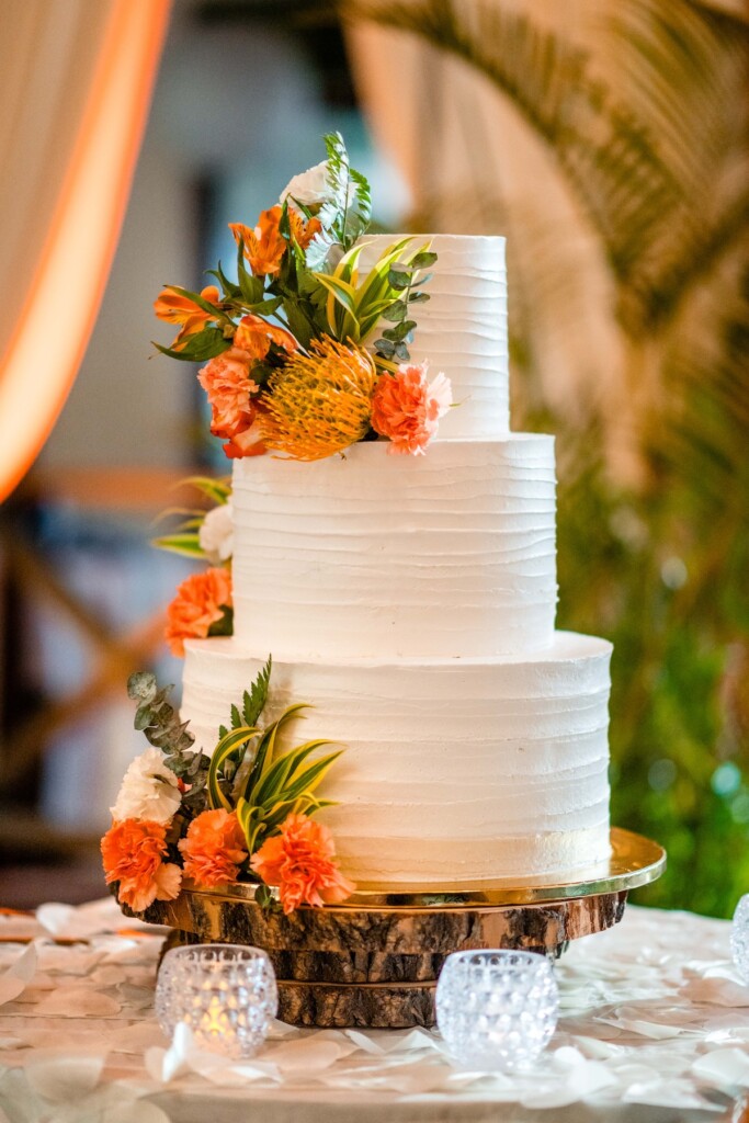 Kerron Duncan and Dr. Malika Grayson tied the knot in a beautiful destination wedding at Pigeon Point Heritage Park, Tobago.