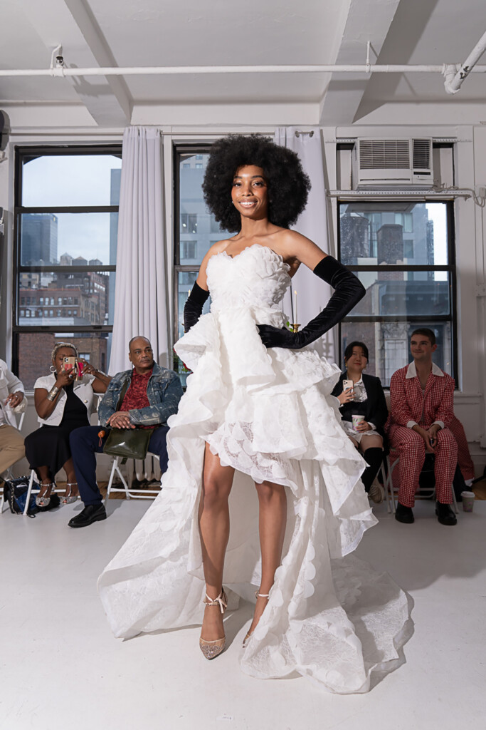 On September 7th, 2024, Muna Coterie designer Dani Simone Couture showcased her latest gown designs in "Love Story" at New York Fashion Week.