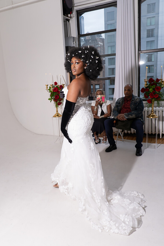 On September 7th, 2024, Muna Coterie designer Dani Simone Couture showcased her latest gown designs in "Love Story" at New York Fashion Week.