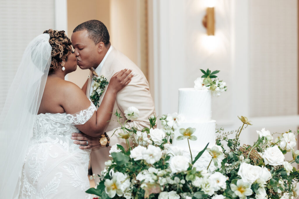 Surrounded by love and community, social justice activists, Briana and Denzel, tied the knot at their early spring wedding in Nashville!