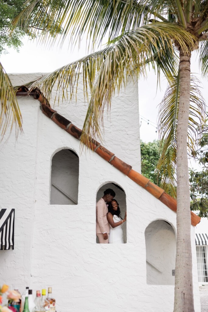 Tomi & Derin (who first met at a book club) hosted a two-day destination wedding at The Rich Hippies House in West Palm Beach.