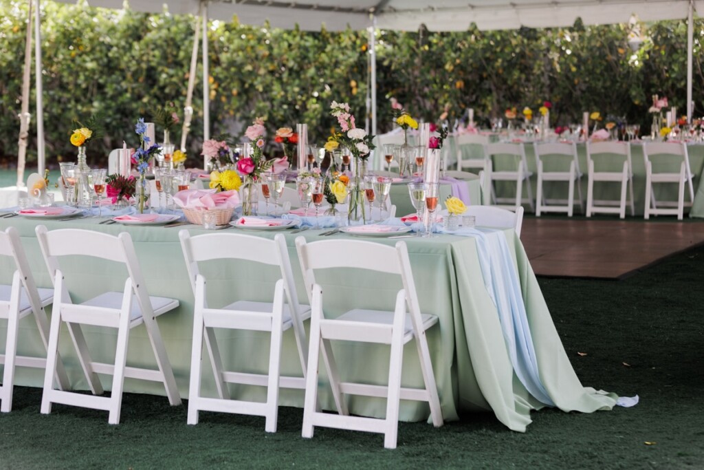 Tomi & Derin (who first met at a book club) hosted a two-day destination wedding at The Rich Hippies House in West Palm Beach.