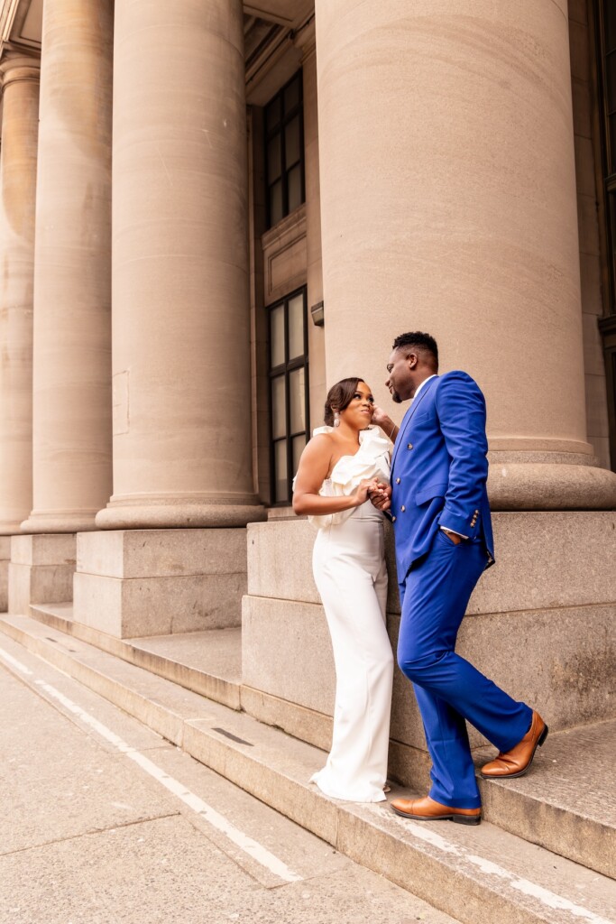 As all of Brooklyn had their eyes glued to the sky on April 8th, 2024 for the Solar Eclipse, Moe & Danah said "yes" to everlasting love.