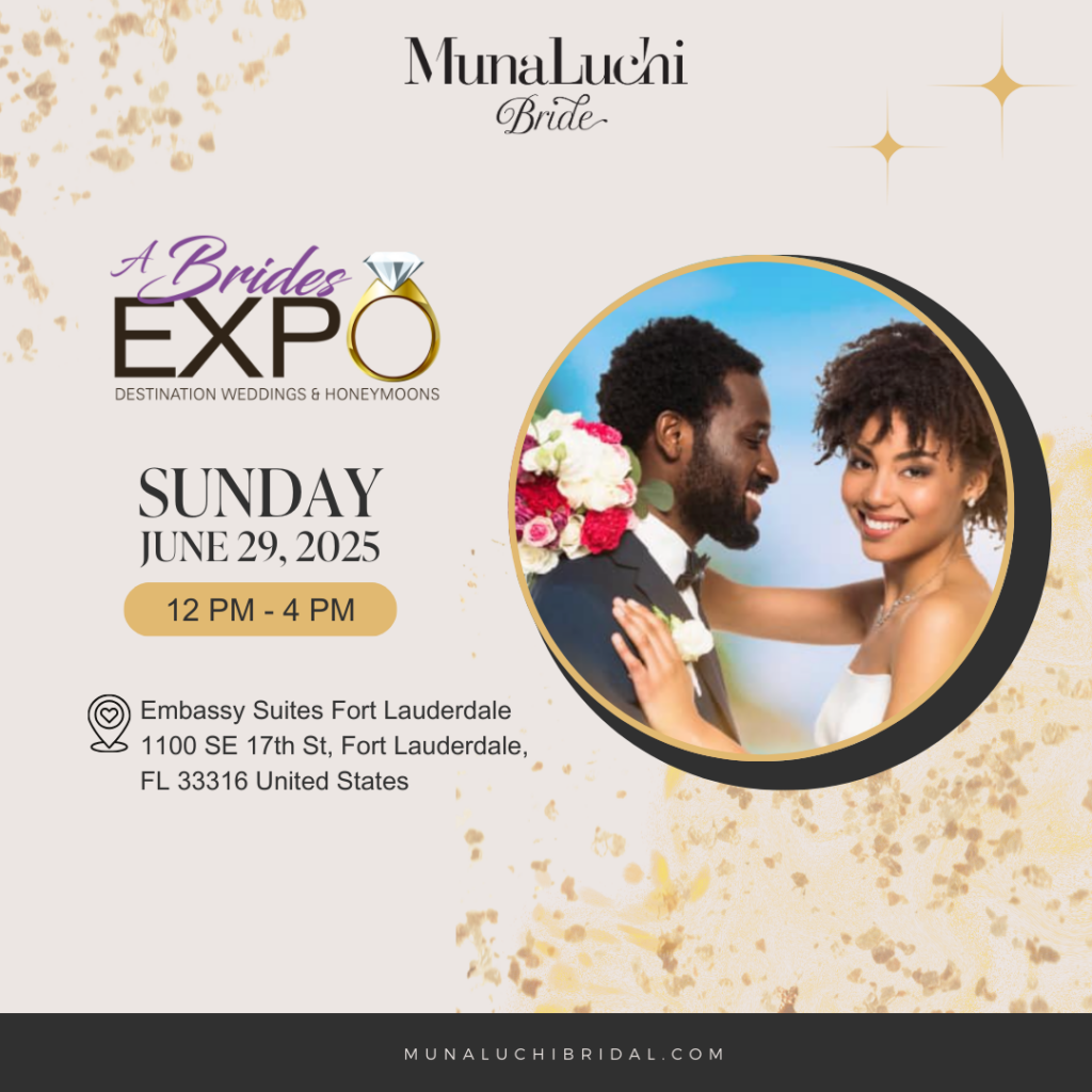 MunaLuchi is a proud sponsor for A Brides Expo 2025! Join us on June 29th in Ft. Lauderdale for wedding inspo, top vendors, & entertainment.