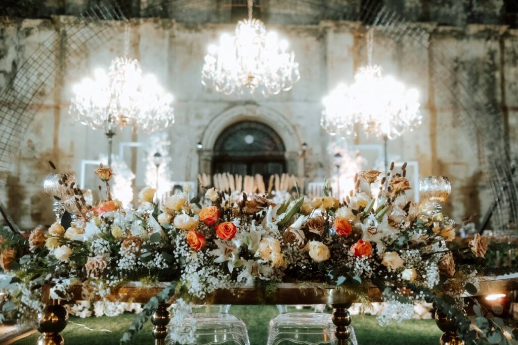 After starting their relationship in secret over a decade ago, Marck and Lovely celebrated their union with an elegant garden wedding at the stunning San Agustin Church, a UNESCO World Heritage Site in the Philippines. 