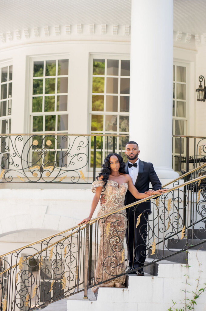 Before saying "I Do," Thomas and Jodae celebrated their love with a romantic engagement session at the Atlanta White House in Georgia.