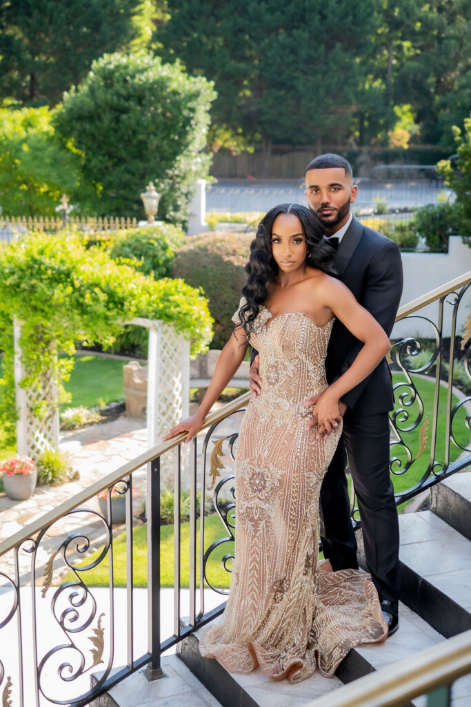 Before saying "I Do," Thomas and Jodae celebrated their love with a romantic engagement session at the Atlanta White House in Georgia.