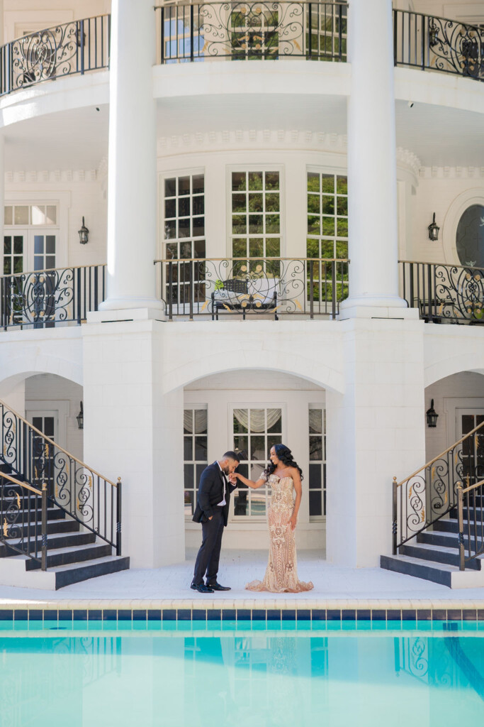 Before saying "I Do," Thomas and Jodae celebrated their love with a romantic engagement session at the Atlanta White House in Georgia.